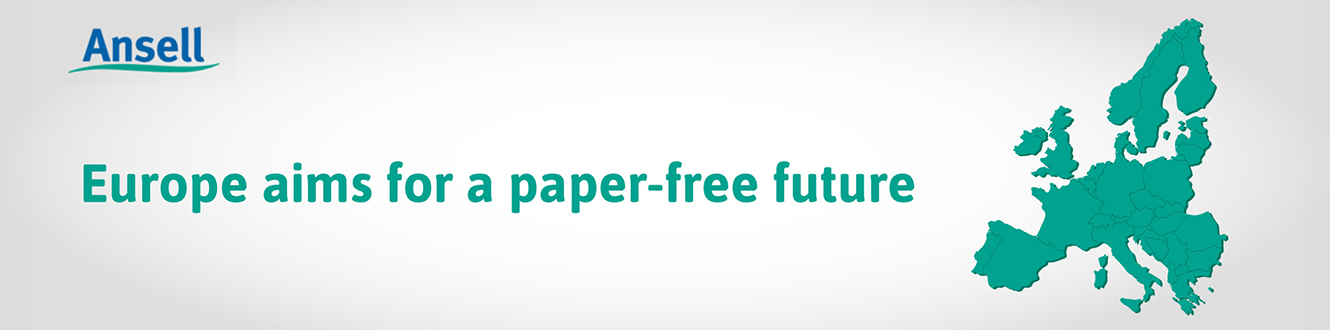 Europe aims for a paper-free future banner