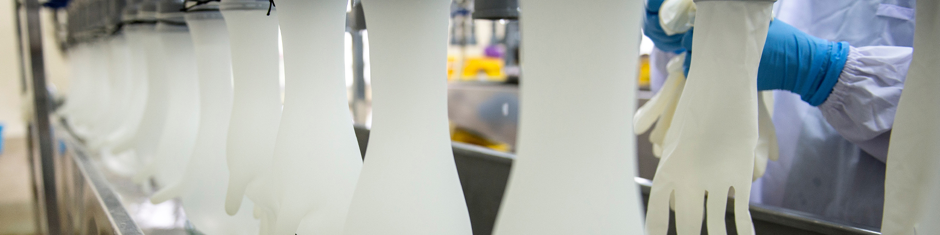 Glove tested according to AQL standard