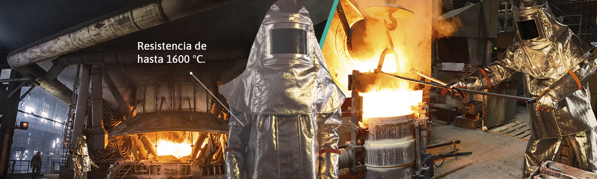 What PPE is recommended for working in metal foundries