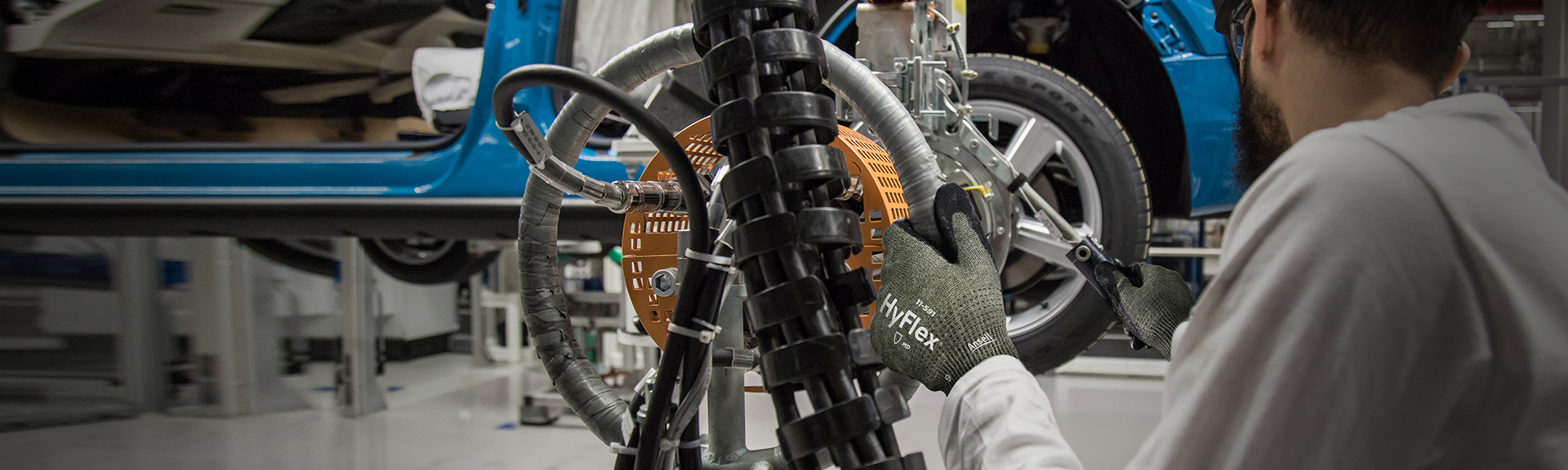 Automotive industry, gloves