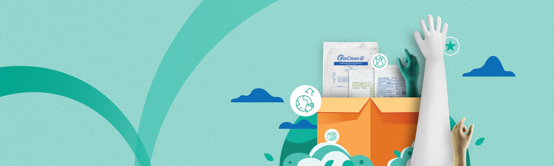 Discover how Ansell’s SMART Pack, Isolator Gloves & Garment Kits are reducing plastic waste and emissions while ensuring cleanroom compliance.