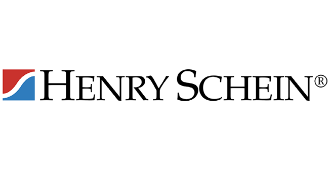 Image of Henry Schein logo that is one of Ansell's distributors for users to purchase Ansell products at their website