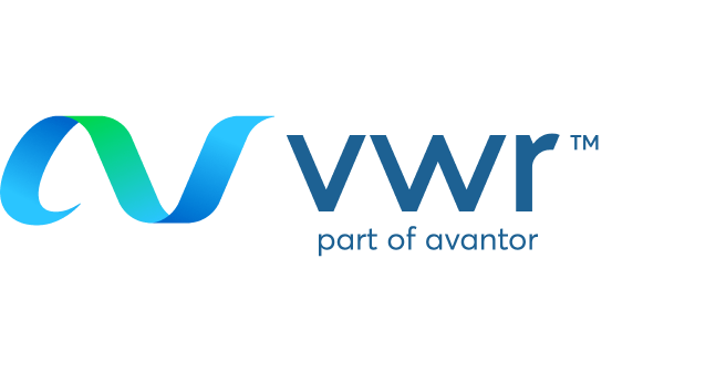 Image of VWR logo that is one of Ansell's distributors for users to purchase Ansell products at their website