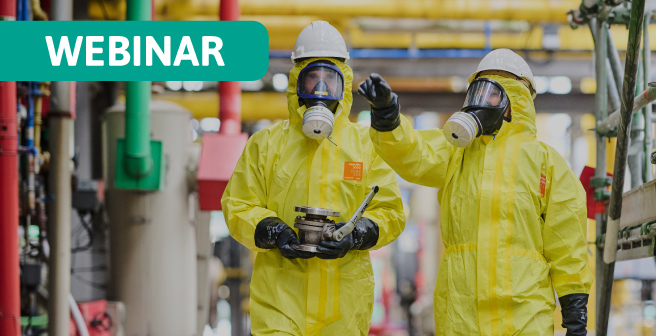 Image that represents webinar that addresses workplace safety topics to ensure all safety managers are up-to-date in their health and safety compliance