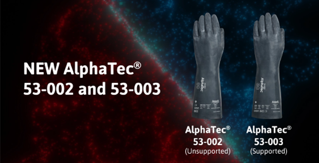 AlphaTec® 53-002 & 53-003 Next generation chemical protection