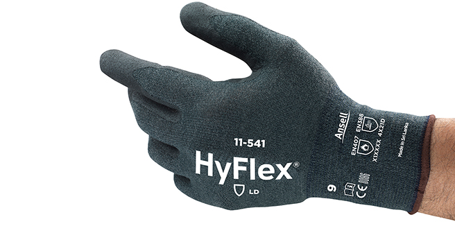 5x ANSELL Arbeitshandschuh HyFlex 11-925 Gr 9 
