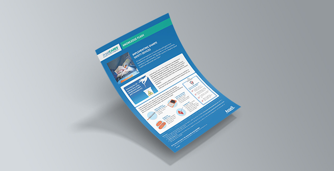 AnsellCARES Knowledge Flash Thumbnail - Implementing Sharps Safety Devices