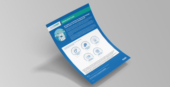 AnsellCARES Knowledge Flash Thumbnail - Becoming a Champion of Healthcare Worker: Sharps Safety in your Organization