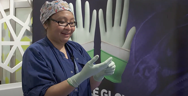 Healthcare professionals share their experience with the GAMMEX® PI Plus Glove-in-Glove™ System for double gloving safety and efficiency.