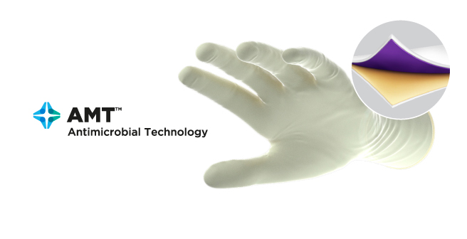 Image of Ansell's proprietary technology that go into Ansell's surgical gloves to prevent bacterial & viral migration