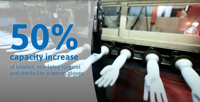 Non-latex surgical gloves