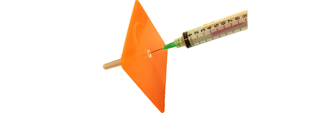 SANDEL Guard-It Orange Hospital & Surgical Application - Needle in Guard-It