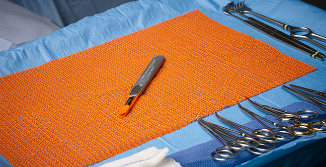 Use tools like safety scalpels, transfer trays, needlestick prevention and more