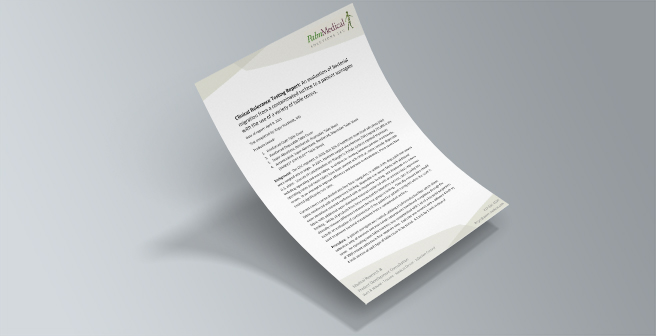 SANDEL STAT-BLOC table sheets assist in better patient outcomes. Learn above it in this clinical abstract