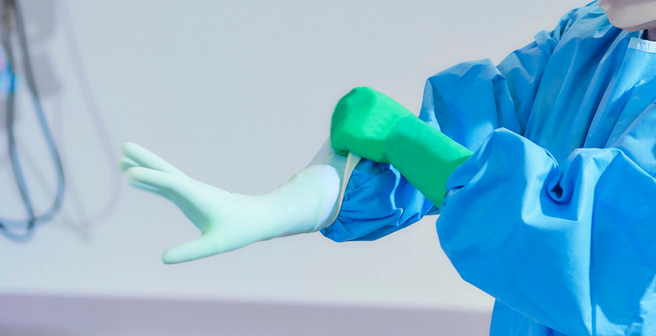 Surgical gloves image
