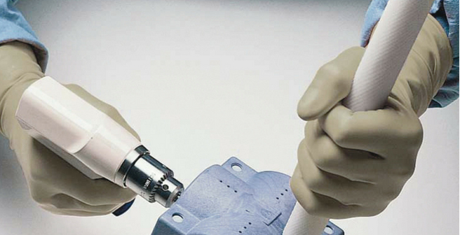 Radiation Attenuation Glove Template