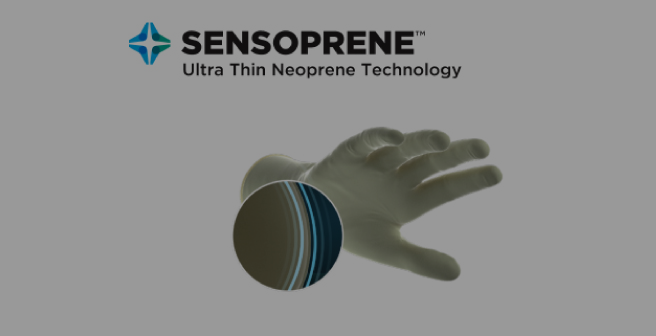 Ultra Thin Neoprene Technolocy - delivers a glove up to 30% thinner so wearers experience a high degree of sensitivity