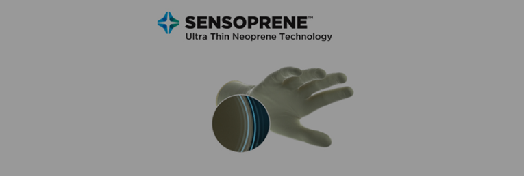 Ultra Thin Neoprene Technolocy - delivers a glove up to 30% thinner so wearers experience a high degree of sensitivity