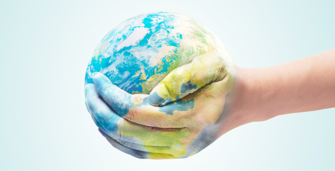 Image that represents Ansell Earth. It helps safety managers make informed decisions when purchasing sustainable PPE.