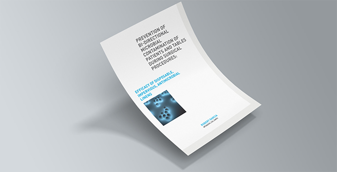 White paper mockup on grey background