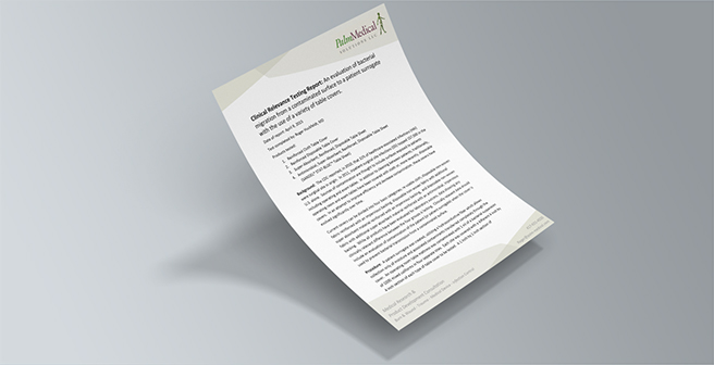 This study shows zero bacterial migration from patient surrogate to O.R. table and O.R. table to patient surrogate with STAT-BLOC™ linens