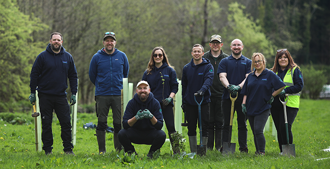 Planting hazel trees along rivers in the UK