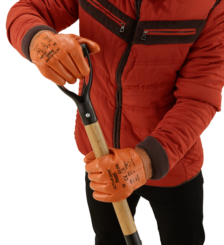 ActivArmr® 23-191 Previously known as: Winter Monkey Grip® 23-191  Versatile, heavy-duty work gloves, ensuring warm, dry hand protection in cold conditions