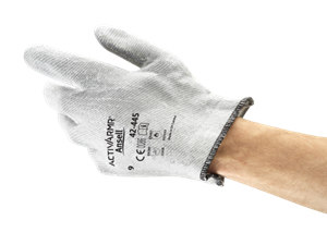 Ansell 42-474 Crusader Mens Heat Insulating Gauntlets Hand Protection Oven Glove 