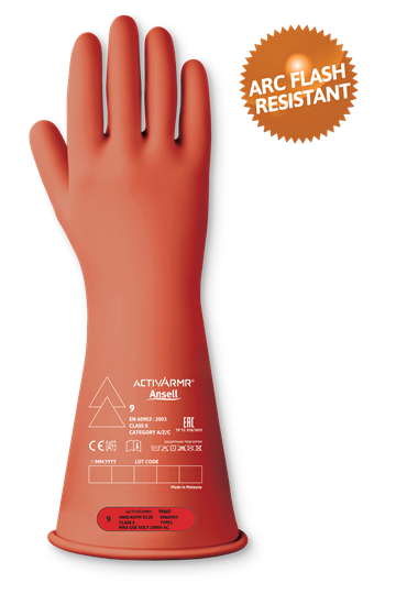 ActivArmr Electrical Insulating Gloves Class 0 - RIG014R