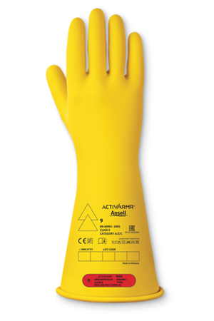 Перчатки ActivArmr, обеспечивающие электроизоляционную защиту класса 0 - RIG014Y