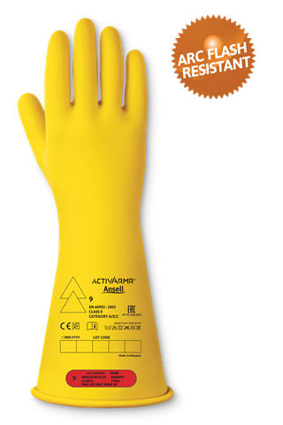 Rękawice elektroizolacyjne ActivArmr klasy 0 - RIG014Y