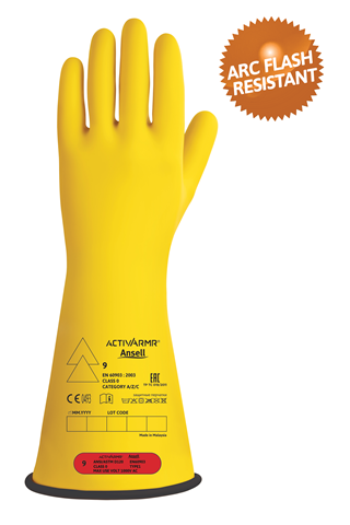 ActivArmr Bi-Color Electrical Insulating Gloves Class 0 – RIG014YBSC