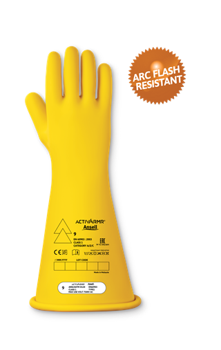 Elektrické izolační rukavice ActivArmr třídy 1 - RIG114Y