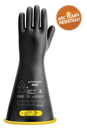 ActivArmr Bi-Color Electrical Insulating Gloves Class 2 – RIG216YBSC