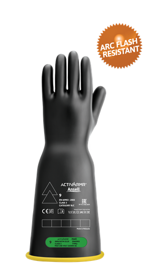 ActivArmr Bi-Color Electrical Insulating Gloves Class 3 – RIG316YBBC