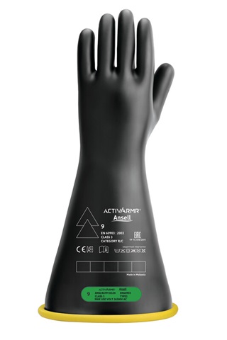 ActivArmr Bi-Color Electrical Insulating Gloves Class 3 – RIG316YBSC