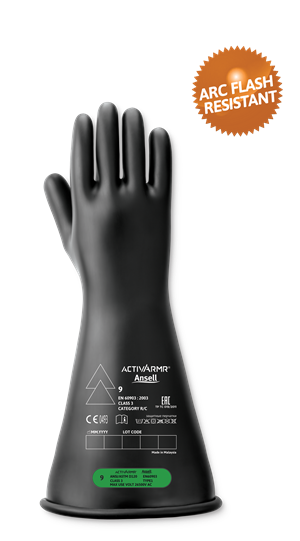 Перчатки ActivArmr, обеспечивающие электроизоляционную защиту класса 3 - RIG316