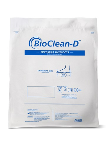 BioClean-D™ Longer Length Overboots - Sterile S-BDOB-L
