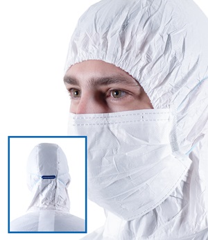 Masque facial stérile avec élastiques BioClean™ MEA210-1