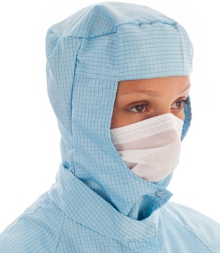 BioClean™ Microflow Face Veil with Studs BFV06