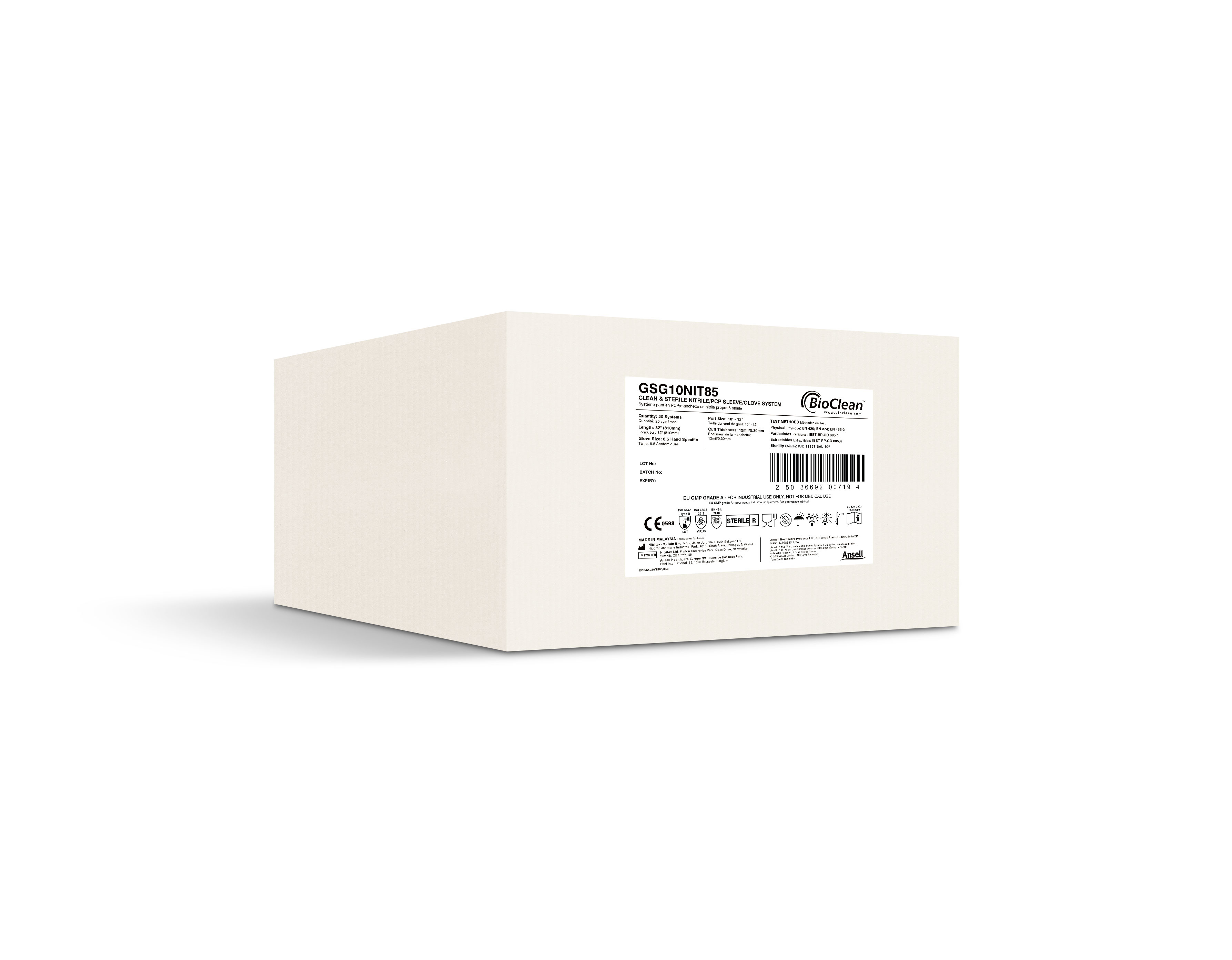 GSG10NIT85 Inner Box Image