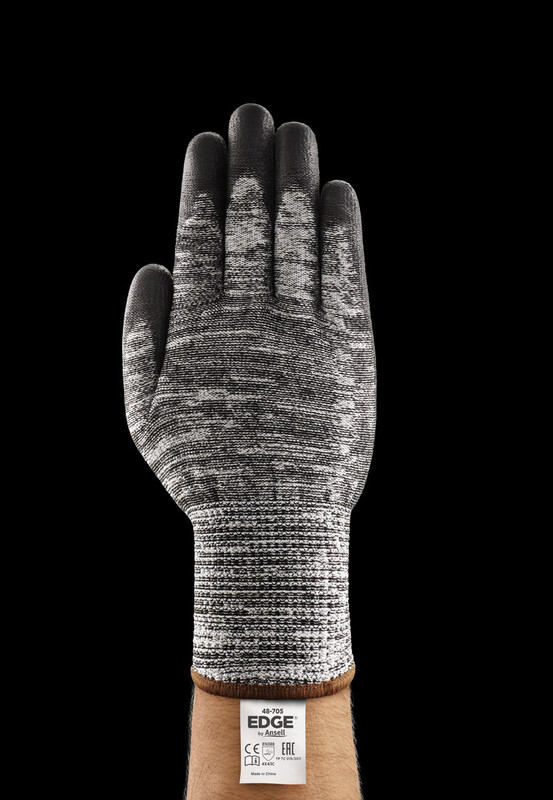 EDGE® 48-705 Medium-duty industrial gloves, offering high abrasion and cut protection in dry conditions