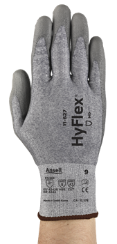 Ansell HyFlex Polyurethane Coated Cut Resistant Lycra/Dyneema Glove 11-627-11 2X 