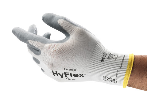 Ansell HyFlex 11-801 12 Paar Mehrzweckhandschuhe Arbeitshandschuhe Handschuhe