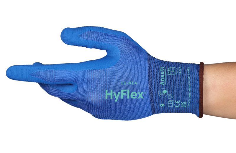 HyFlex 11-814 Thin breathable multi-purpose gloves designed for a true second-skin feel and precision performance