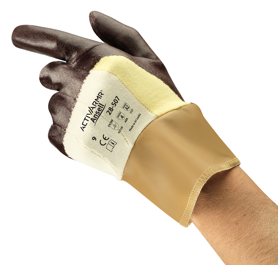 ACTIVARMR® Durable Medium-Duty Work Gloves, Granting Wearers Cut Protection, Grip and Dexterity, 9