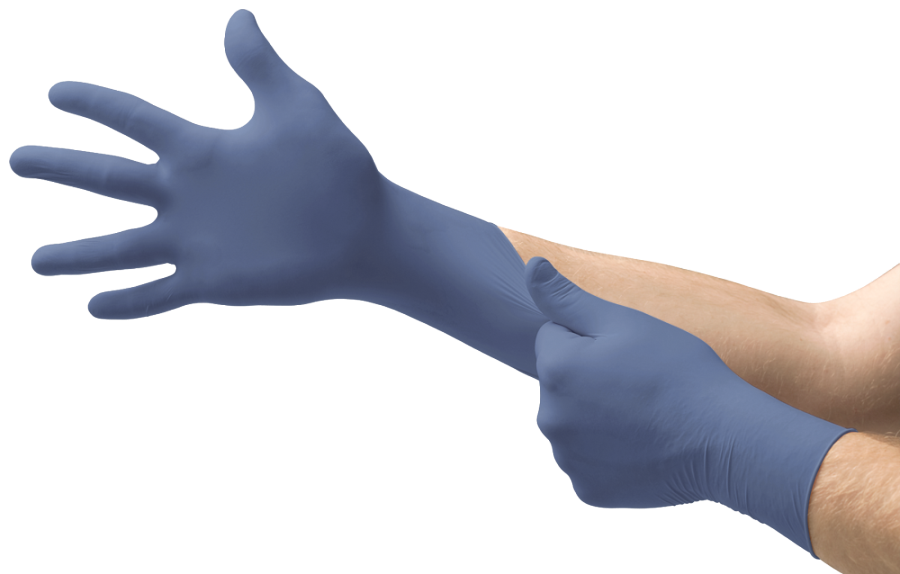 MICRO-TOUCH NITRAFREE Blue Gloves