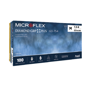 MICROFLEX® Diamond Grip Plus™ 63-754