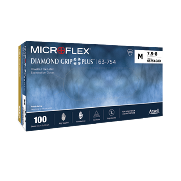 MICROFLEX® Diamond Grip Plus™ 63-754