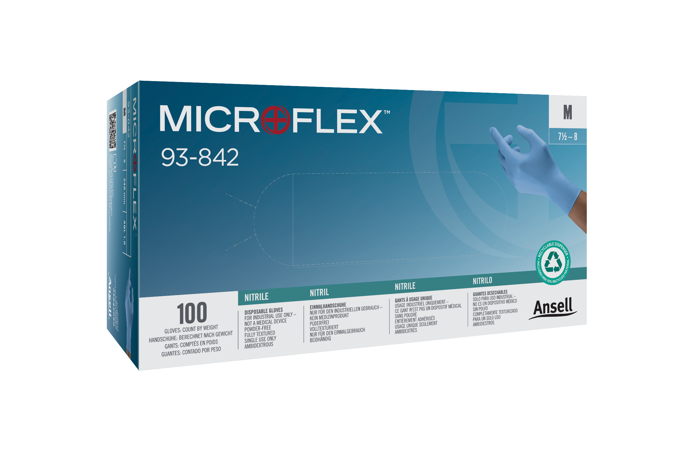 MICROFLEX 93842 Dispenser Box Image